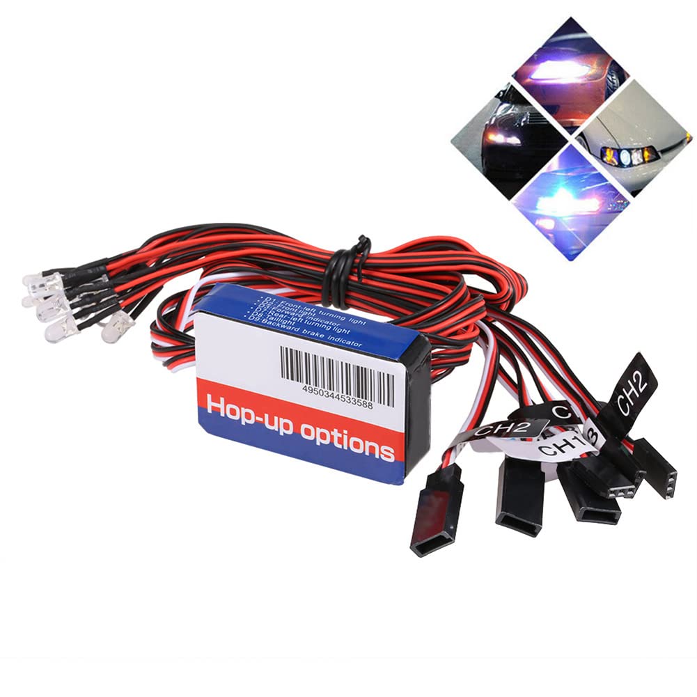 Amazon.co.jp: RC カー LED 照明キット - 1/10 スケール車用